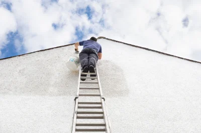 Peinture extérieure à Montiers — façades et ravalement